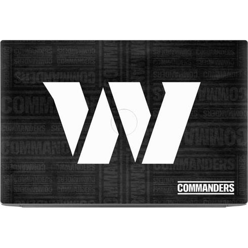 NFL Washington Commanders Black and White Dell XPS Skin
